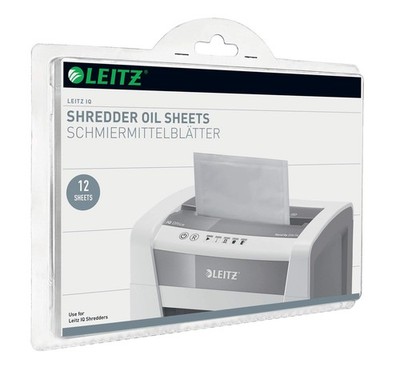 Leitz IQ 80070000 Oil Blades Pack of 12 for IQ and Other Brands