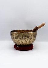 Hand Hammered Tibetna Full Moon Singing Bowl 7.5" - 8.5"