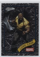 2025 Topps Chrome Marvel Comics Spider Web Refractor 2/399 Luke Cage #111 1i3m