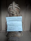 Pre-Columbian Mayan Antique  Clay Terracotta Figure Statue Royalty Holding Duck — photo 2