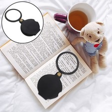 4 Pcs Foldable Handheld Magnifier Children's Book Page for Reading Folding