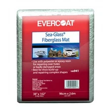 Fibre glass Evercoat Sea-Glass 100942 Fiberglass Mat, 0.75 oz Bag, White/Neutral