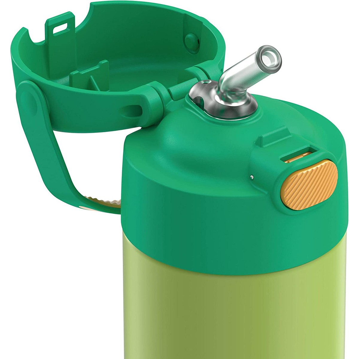 Thermos 12 oz. Kid's Funtainer Insulated Stainless Steel Bottle - Lime/Orange