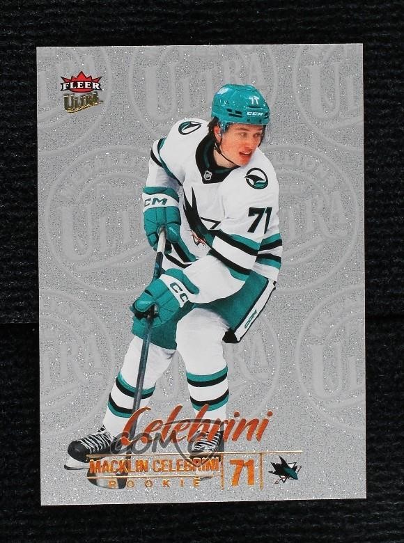 2024-25 Upper Deck Fleer Ultra Medallions Macklin Celebrini #M-12 Rookie RC