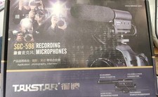 Takstar SGC-598 Shotgun Video Microphone Camera Recording Mic for DSLR Open box