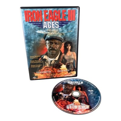 Aces Iron Eagle III (DVD 2004) Louis Gossett Jr US Air Force Action 3 Full Frame