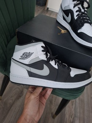 Nike Air Jordan 1 Mid White Shadow / NEU  