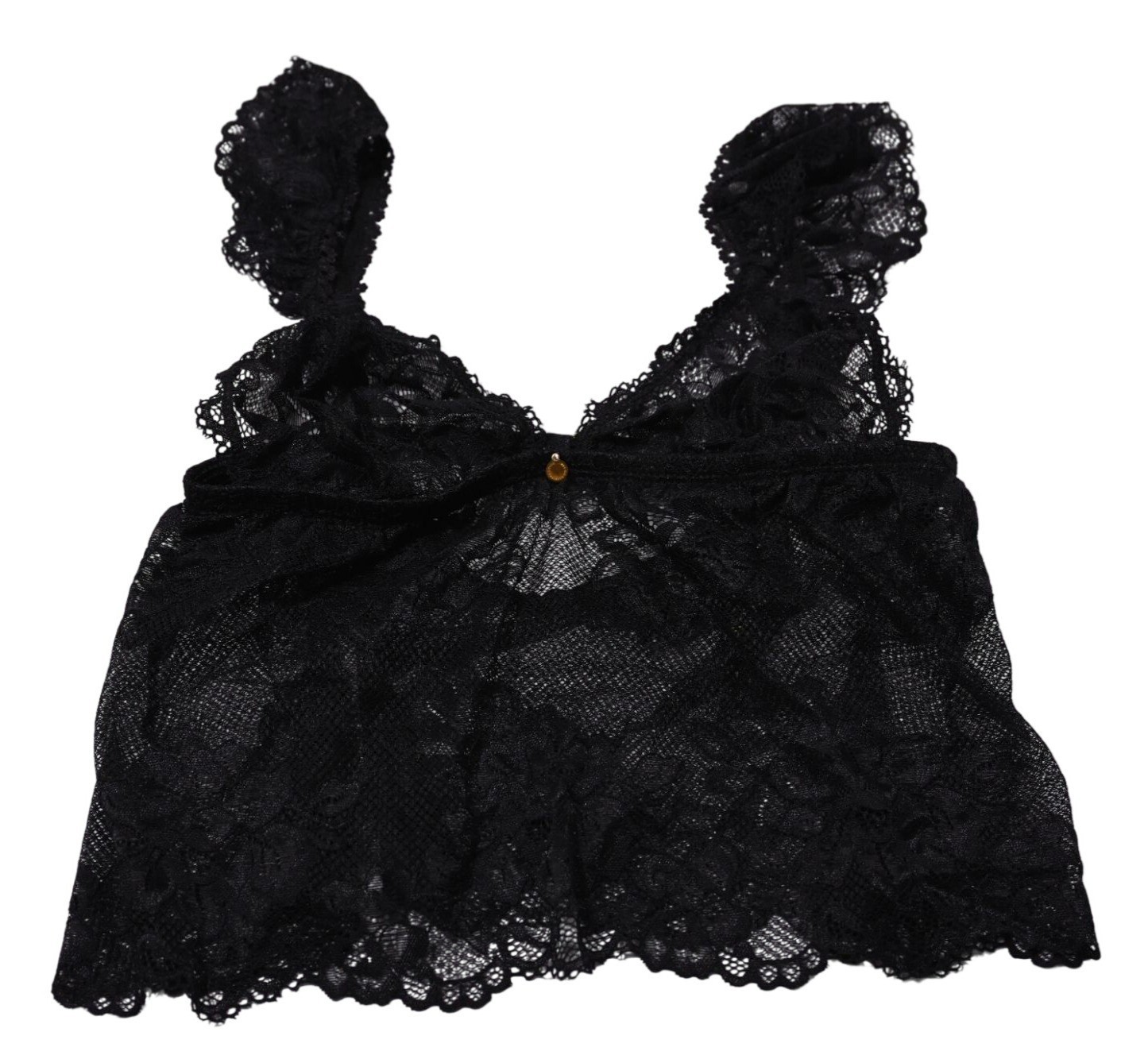 Gooseberry Intimates Coquette Top in Caraco Black