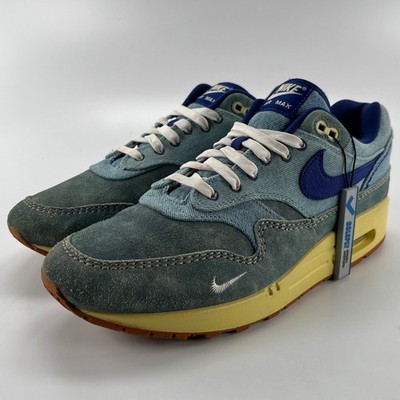Nike Air Max 1 PRM Dirty Denim Mineral Slate Deep Royal Blue DV3050-300 Mens 11