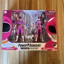 POWER RANGERS LIGHTNING COLLECTION ZEO PINK RANGER & MIGHTY MORPHIN PINK RANGER