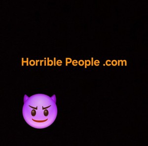 HorriblePeople.com Premium Domain name