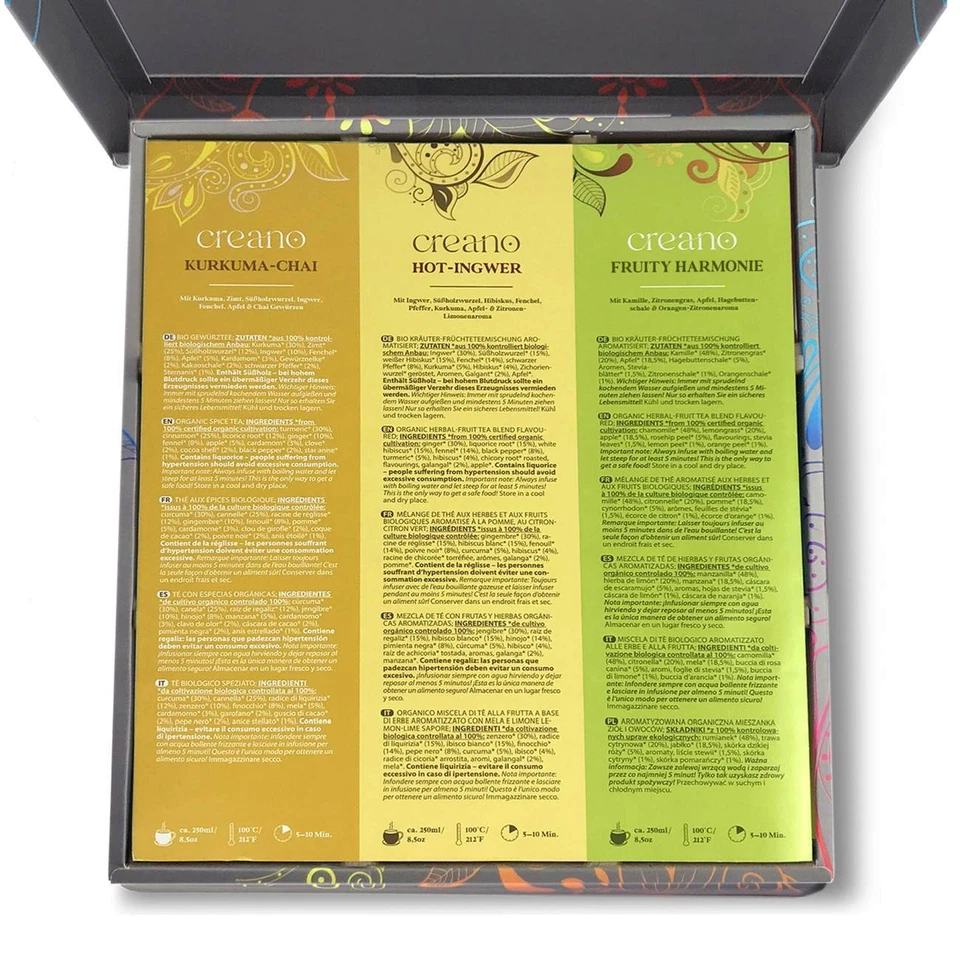 Bio-Kräuter Tee – 27er Mix-Geschenkbox - Bild 3 von 4