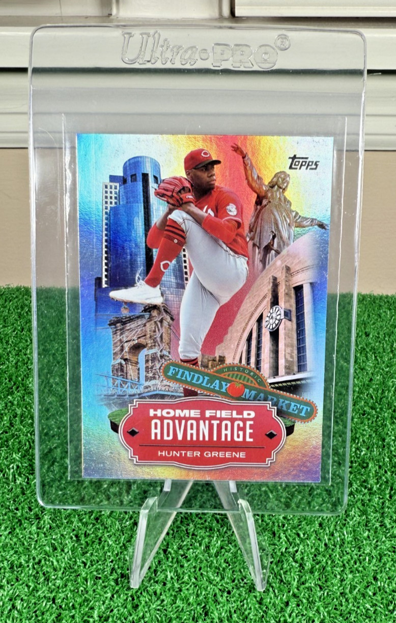Hunter Greene 2023 Topps Update Home Field Advantage Case Hit SSP Reds