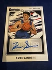 Panini 2025-26 Donruss Ink Kobe Sanders Rookie Auto Los Angeles Clippers INK-KBS