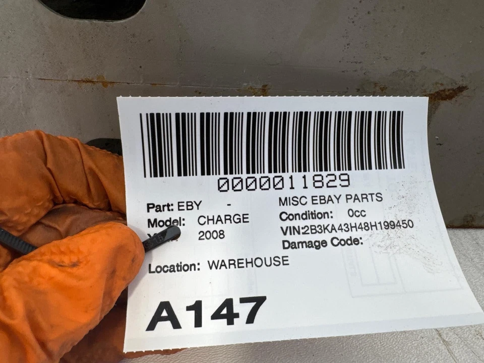 Усилительная ударная штанга для заднего бампера 2006-2010 Dodge Charger от оригинального производителя - Изображение 2 из 4