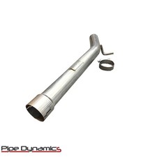 PIPE DYNAMICS VW Golf R MK7 MK7.5 hatch silencer resonator deres delete exhaust