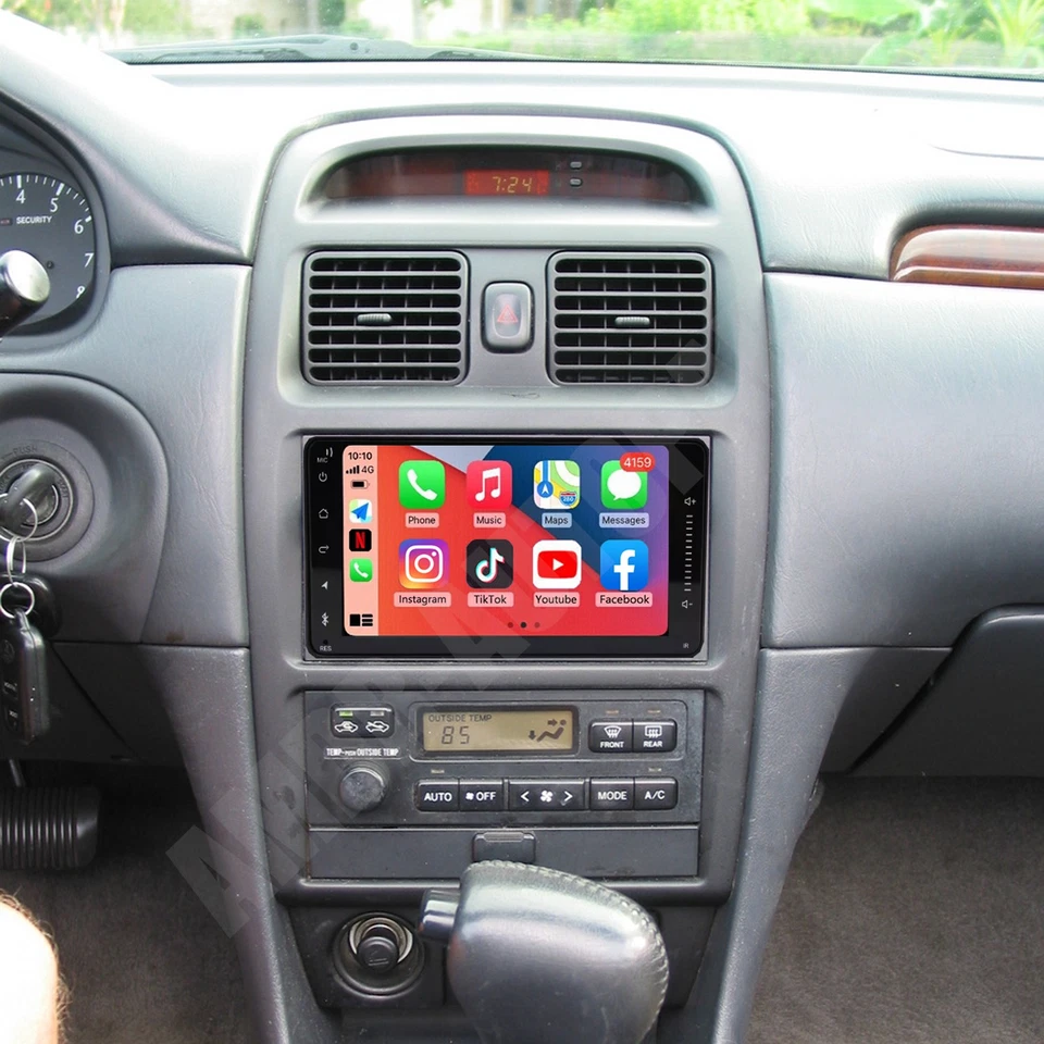 7" For Toyota Solara 1999-2003 Android Apple Carplay Car Stereo Radio GPS Player - Image 2 of 4