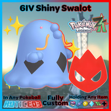 ✨ Shiny Alpha Swalot 6IV + EVs ✨ Pokemon Legends ZA 🚀 Fast 🚀