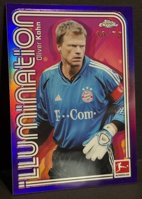 2025-26 Topps Chrome Bundesliga Legend GK Oliver Kahn Illumination