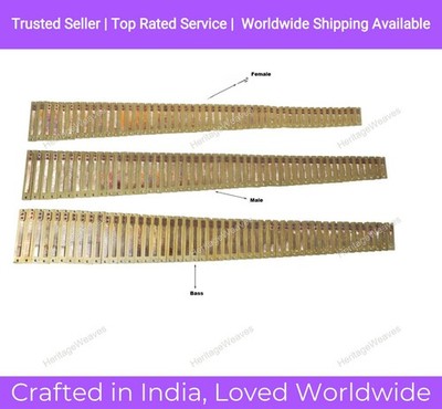 Neues Musikinstrument männlich weiblich Bass Reed Set für 13 Scale Changer Ha...