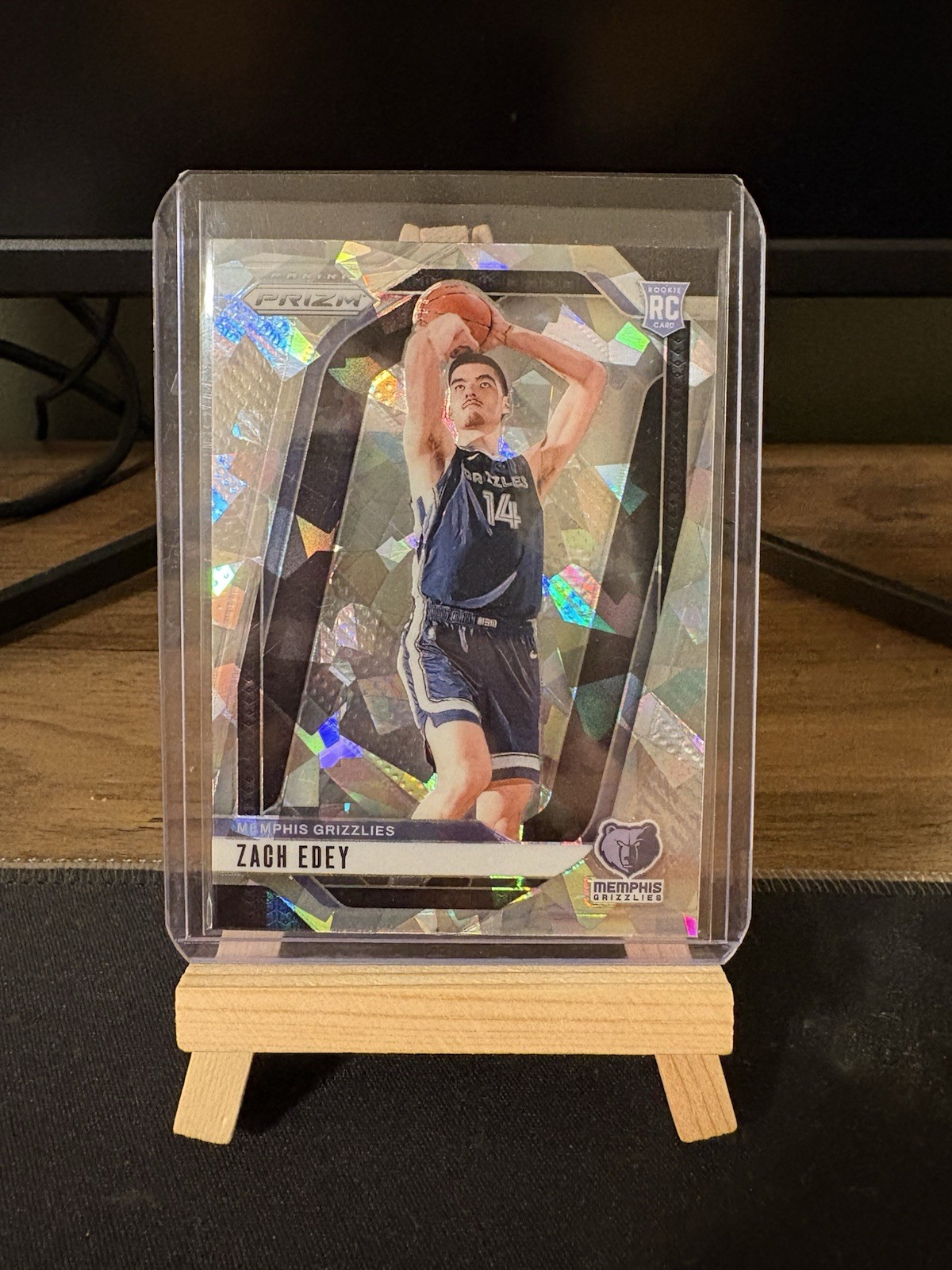 2024-25 Panini Prizm - Zach Edey #249 Ice Prizm (RC)