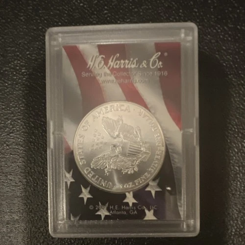 U.S. Mint 2002 American Eagle 1 oz Silver Coin 0.999 Fine Uncertified