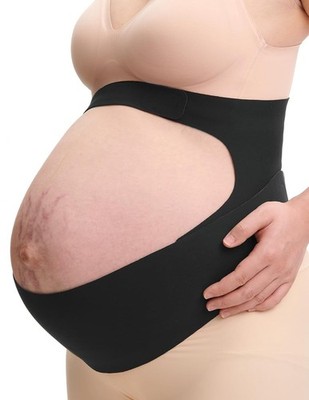 Momcozy Pregnancy Belly Band, CozySupport Ergonest Maternity Belly Band 2XL