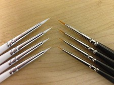 Artists Miniature & Modelmaker fine detail Painting Brushes for Wargame etc