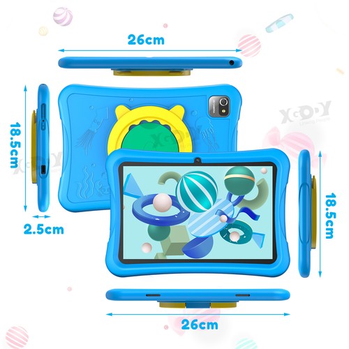 Android 14 Kids Tablet 10.1" 4-core 12GB+128GB/TF 1TB 5GWIFI Parental Control HD - Picture 14 of 30