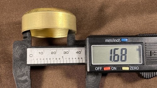 Petroleum Öllampe Brennerkragen für #2 Brenner massiv Messing Ersatzteil - Bild 6 von 7