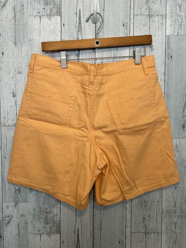Faded Glory Orange Jean Shorts 34”waist 6” Inseam Size Large - Picture 2 of 4