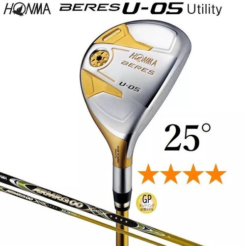 HONMA BERES U-05 Hybrid 4-Star GP U25 25° R-Flex ARMRQ ∞ 44 4S w/Headcover - Picture 2 of 8
