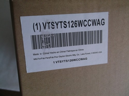 New VTSYTS126WCCWAG Blower Wheel for Blower 5ZCN9 (E10J/OS16) - Picture 7 of 7
