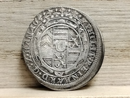 1694 SM 2 Albus German State Hanau - Munzenberg Silver Coin (Philip Reinhard) - Picture 4 of 9