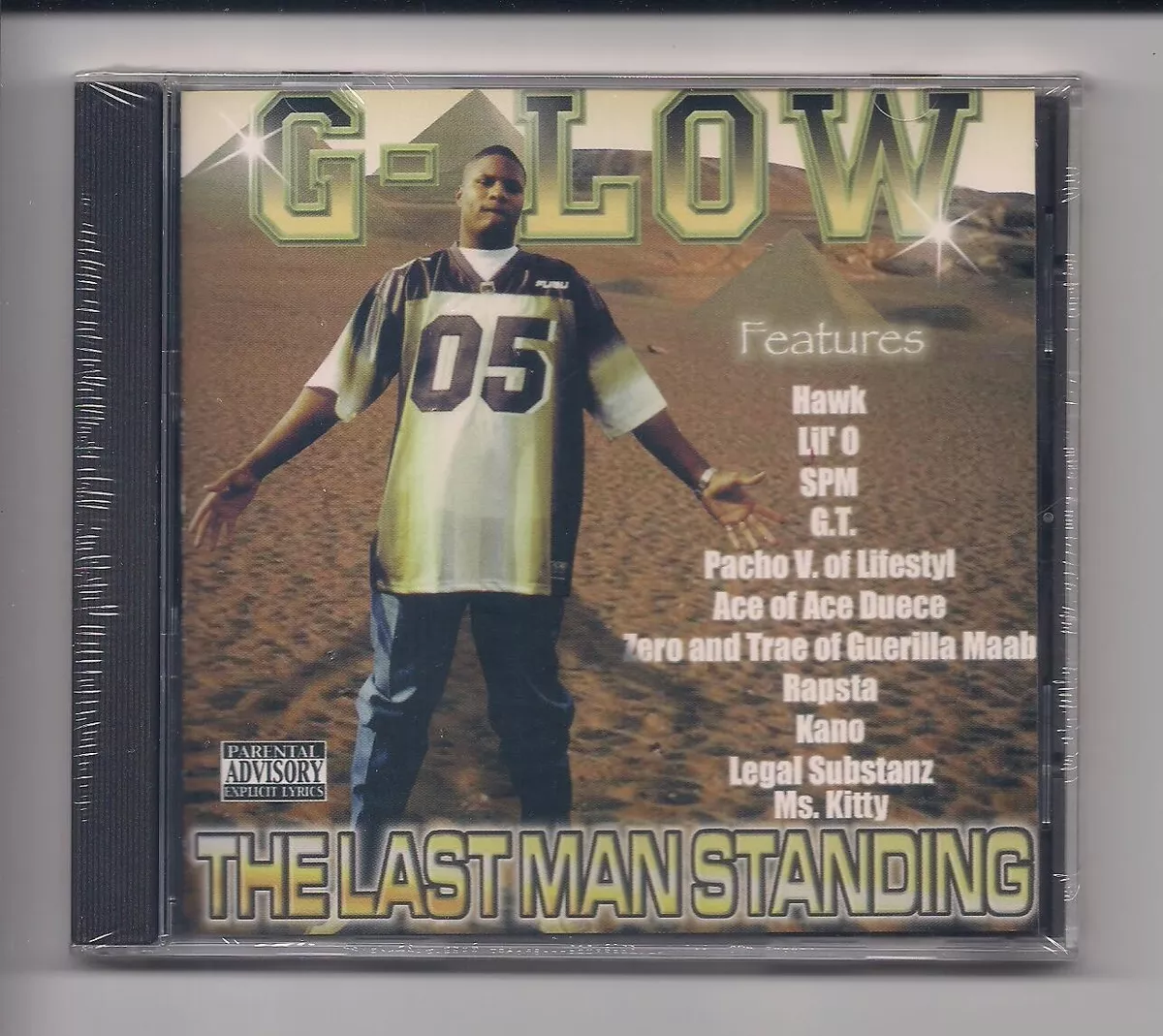 G-LOW - The last man standing CD SEALED rare Texas Gangsta Rap - Hawk, Lil'  O