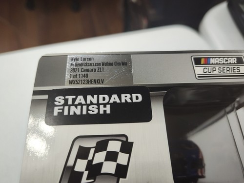 Kyle Larson 2021 Hendrickcars.com Watkins Glen Race Win 1/24 Diecast - Picture 7 of 8