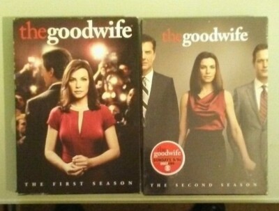 THE GOOD WIFE  the first second 1 2 one two season   DVD LOT  