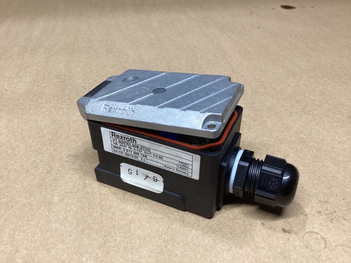 BOSCH REXROTH VT-SSPA1-508-21/V0 ELECTRICAL AMPLIFIER 24VDC