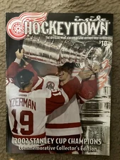 2002 Detroit Red Wings Magazine Stanley Cup Champions Commemorative Issue NrMt