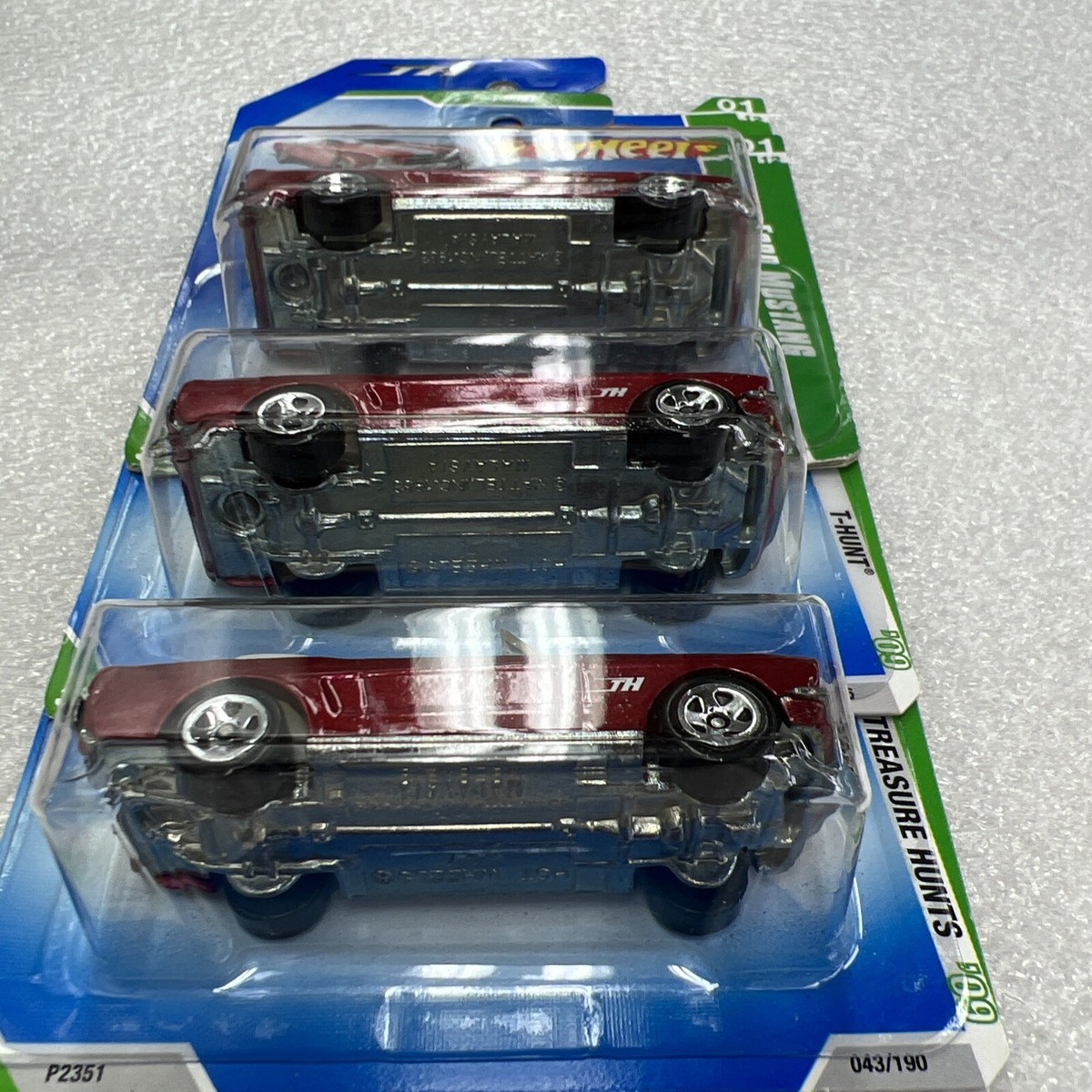 Hot Wheels(3)Treasure Hunt 2009 Ford Mustang 1/US 2/ International