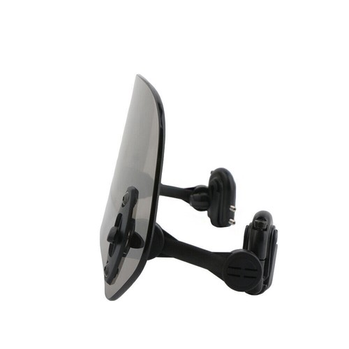 Motorcycle Clip On Windshield Extension Motorbike Wind Screen Deflector Spoiler - Picture 10 of 11