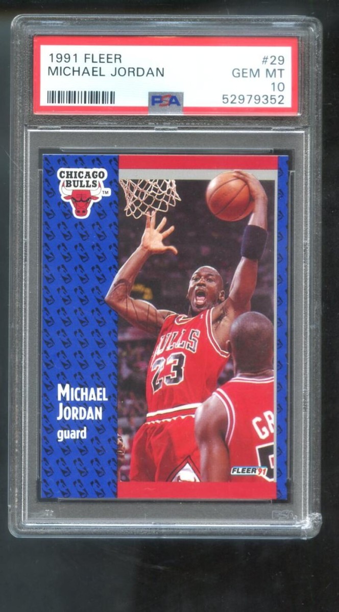 [最安値] 1991 Hoops マイケル ジョーダン PSA-10 1991 HOOPS #579 MICHAEL JORDAN PSA 10 | eBay
