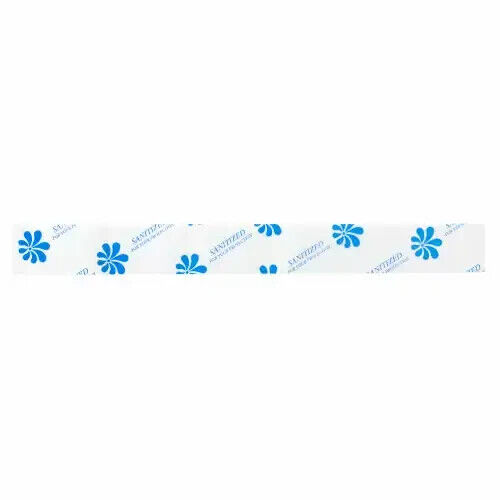 NEW Blue Toilet Seat Band by Brown Paper Goods | 2000/Case 8B04 1.5" X 15" - Picture 1 of 3