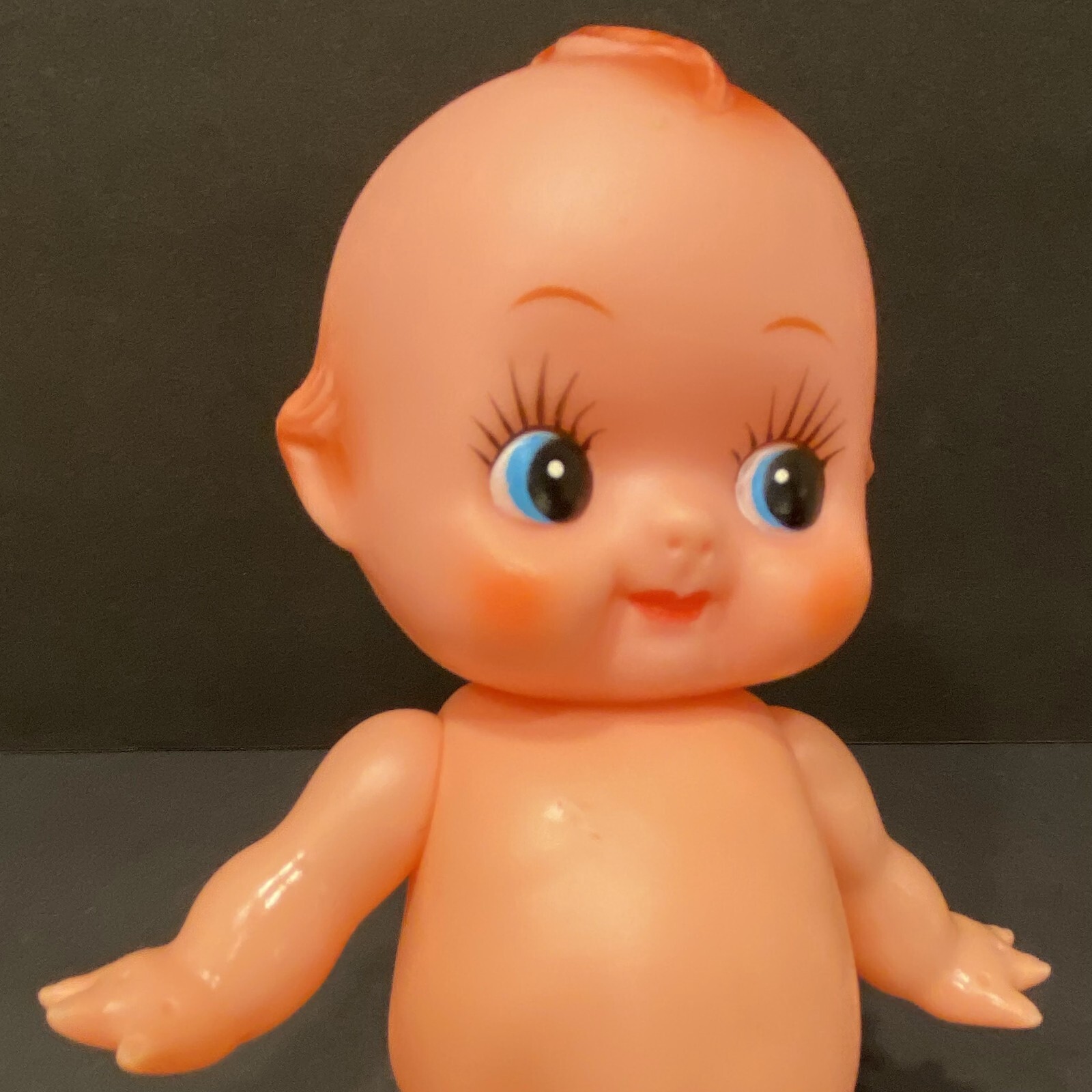 Vintage 8" Small Naked Plastic Kewpie Doll Posable Japan