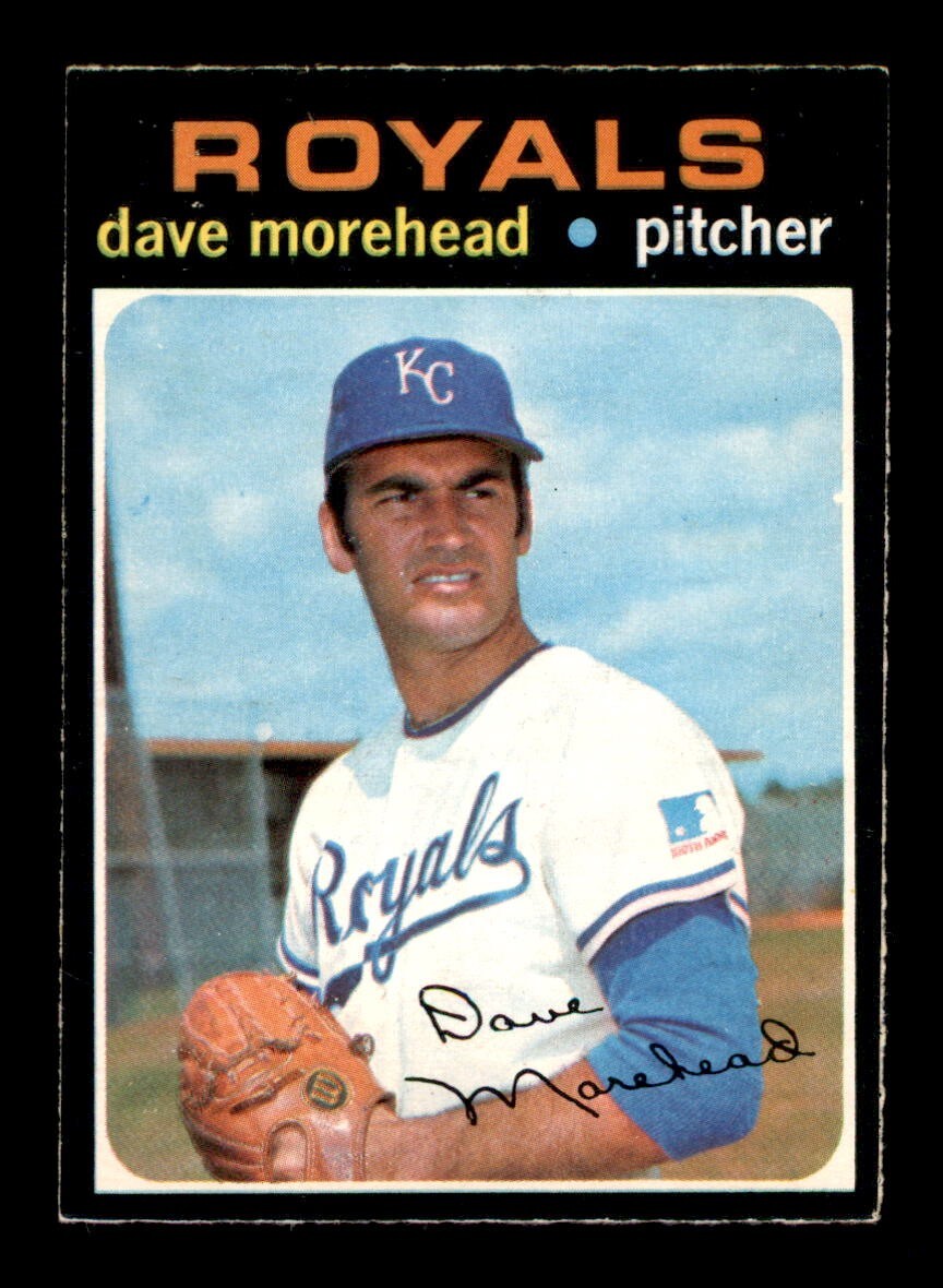 1971 OPC O-Pee-Chee Baseball #221 Dave Morehead EX
