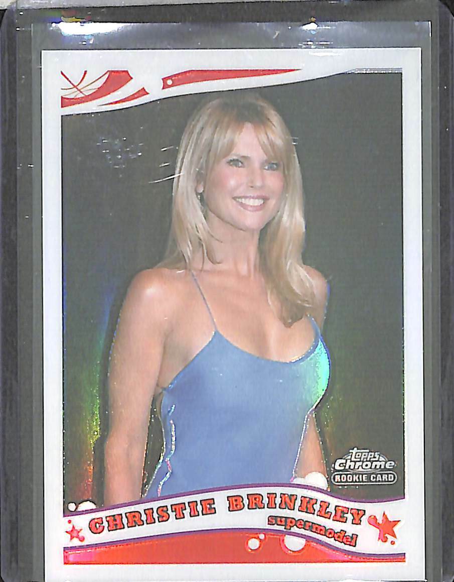 2005-06 Topps Chrome Basketball Refractor #216 Christie Brinkley No 965 of 999