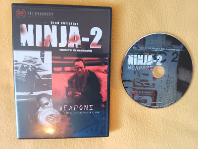DVD Brad Christian NINJA - 2 Vol. 2 WEAPONS THE ART OF USING CARDS IN ILLUSION