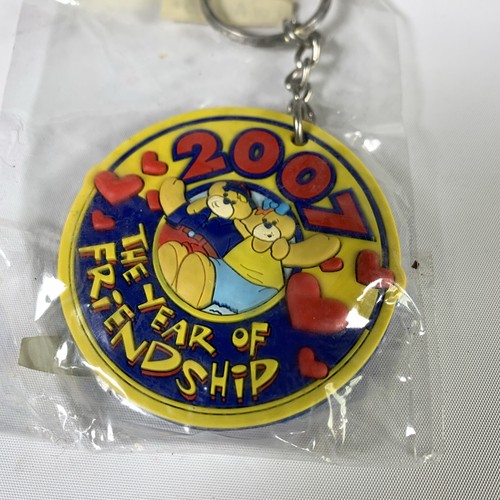 2007 Build a Bear Workshop The Year of Friendship Keychain Brand New - Picture 2 of 5