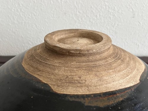 Chinesische Yuan Dynastie Tenmoku Schale / B 22,5 [cm] / Topf Vase Ming Teller Song Qing - Bild 20 von 22