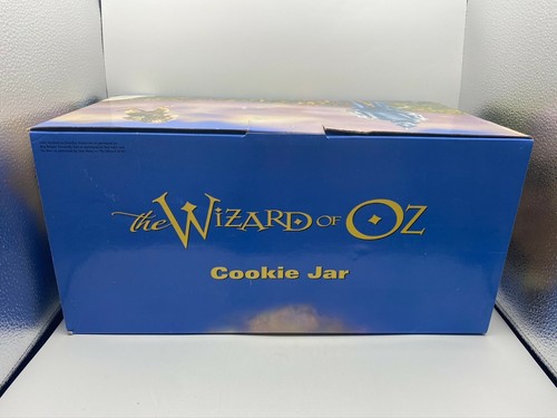 Wizard of Oz Cookie Jar Warner Bros Studio Store 1997 NIB Lion Tin Man Scarecrow - Picture 2 of 12
